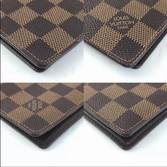 AUTHENTIC LOUIS VUITTON BRAZZA WALLET DAMIER EBENE - Picture 7 of 8